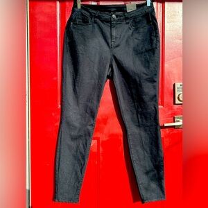 NWT LANE BRYANT s16 ‘Jegging’ dk rinse jeans-high rise-plenty of stretch